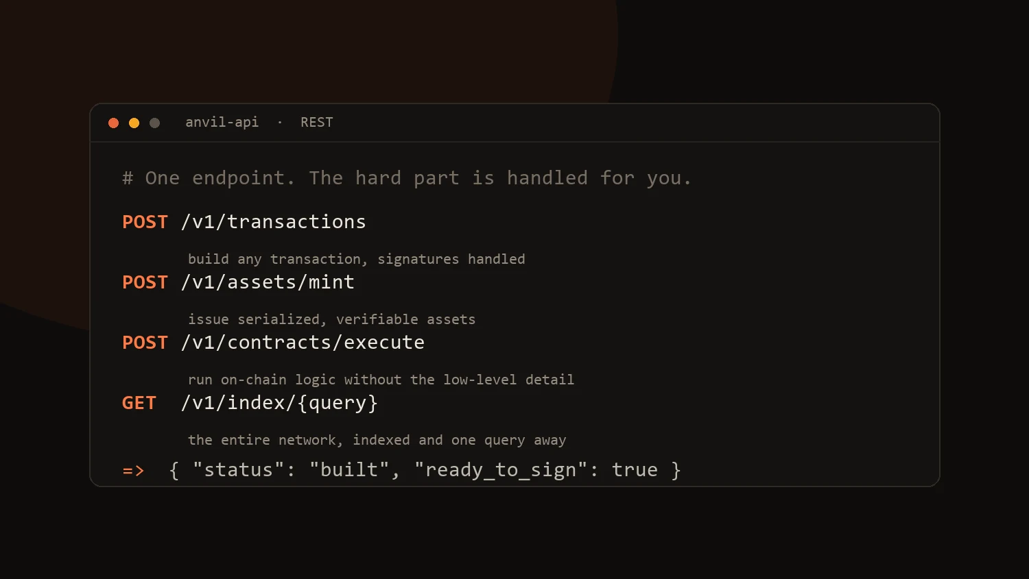 We turned an entire blockchain into a simple, public API